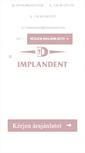 Mobile Screenshot of implandent.hu